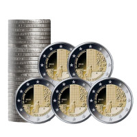 Deutschland 2 euro rollen UNC 2020 - 50. Jahrestag des Kniens in Warschau - 1roll =5x5 ADFGJ