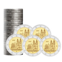 Deutschland 2 euro rollen UNC 2021 - Saxony-Anhalt - ADFGJ