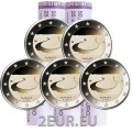 Deutschland 2 euro rollen UNC 2025 - SAARLAND - ADFGJ