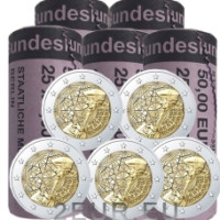 Deutschland 2 euro rollen UNC 2022 - 35 Jahre Erasmus-Programm - ADFGJ