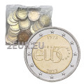 Irland 2 Euro Rolle 2023 – 50 Jahre Mitgliedschaft Irlands in der Europäischen Union