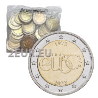 Irland 2 Euro Rolle 2023 – 50 Jahre Mitgliedschaft Irlands in der Europäischen Union