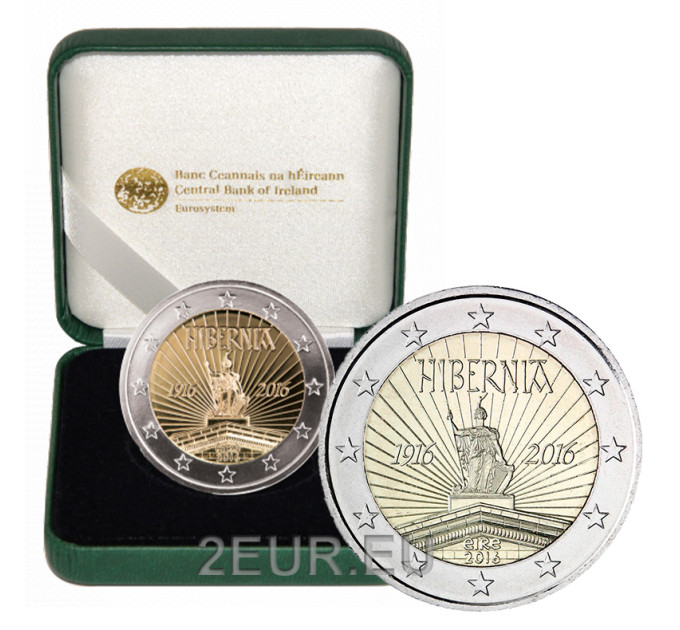 Irland 2 euro proof 2016 - 100 Jahre Osteraufstand 1916 in Irland  
