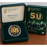 Irland 2 euro proof 2026 - U2 – 50. Jubiläum