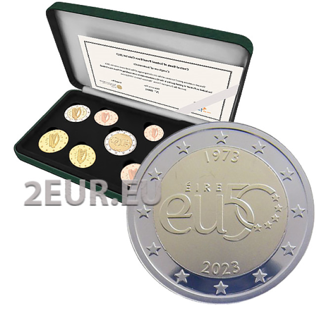 Irland euro set proof 2023 - Biodiversität