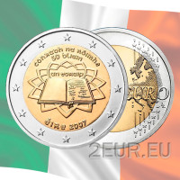 Irland 2 euro UNC2007 - Römische Verträge