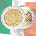 Irland 2 euro UNC 2012 – 10 Jahre Euro-Bargeld