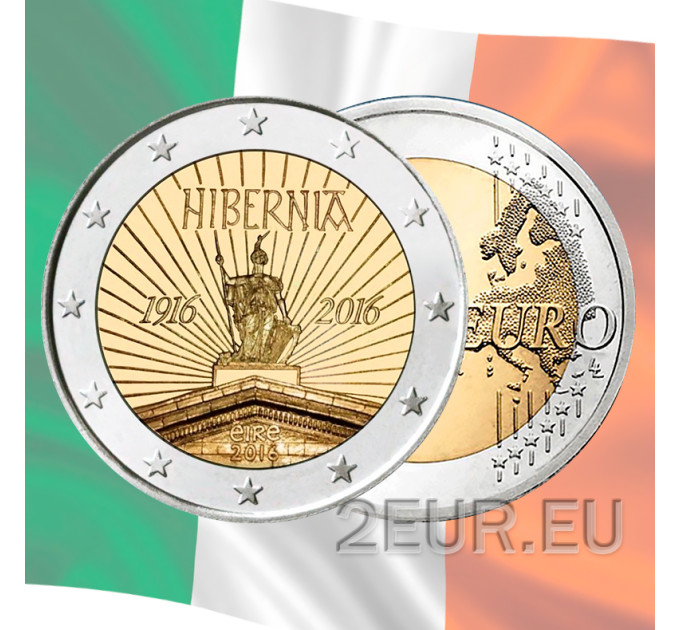 Irland 2 euro UNC 2016 - Proklamation der Irischen Republik