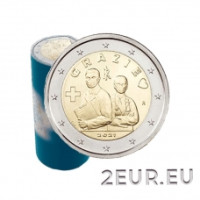 Italien 2 euro UNC rolle 2021 – Danke – Medizinische Berufe