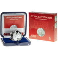 Italien 5 Euro Silber BU 2022 - 800 Jahre Universität Padua