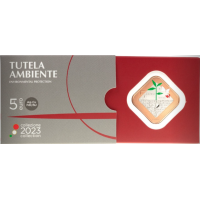 Italien 5 Euro BU 2023 - Umweltschutz in der italienischen Verfassung