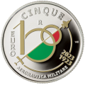 Italien 5 Euro Silber PROOF 2023 - Hundertjähriges Bestehen der italienischen Luftwaffe