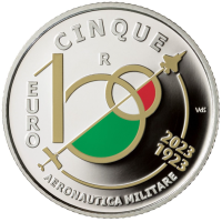 Italien 5 Euro Silber PROOF 2023 - Hundertjähriges Bestehen der italienischen Luftwaffe