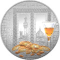 Italien 5 Euro BU 2024 - Italienische Ess- und Weinkultur - Vinsanto und Cantucci – Toskana
