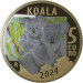 Italien 5 Euro PROOF 2024 - Gefährdete Tiere - Koala
