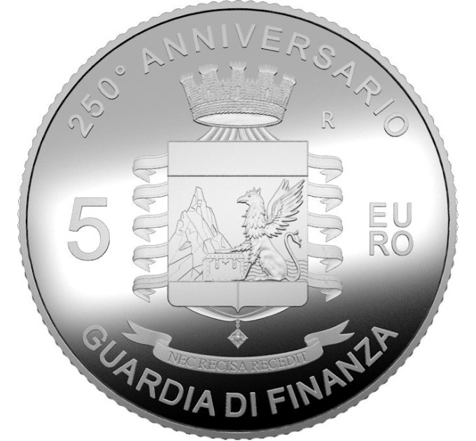 Italien 5 Euro Silber PROOF 2024 - 250. Jahrestag der Gründung der Finanzgarde