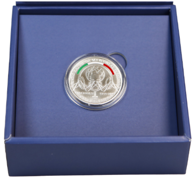 Italien 5 Euro Silber PROOF 2024 - 150. Jahrestag der Geburt von Guglielmo Marconi und 100 Jahre seit der ersten Radiosendung in Italien
