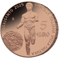 Italien 5 Euro BU 2025 - Italienische Kulturhauptstädte – Agrigento
