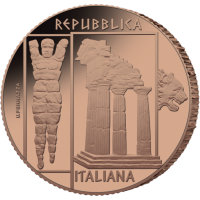 Italien 5 Euro BU 2025 - Italienische Kulturhauptstädte – Agrigento