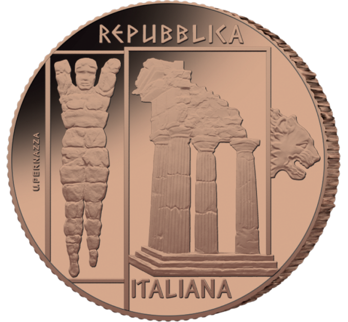 Italien 5 Euro BU 2025 - Italienische Kulturhauptstädte – Agrigento