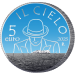 Italien 5 Euro BU 2025 - Italienische Lieder – Der Himmel von Renato Zero