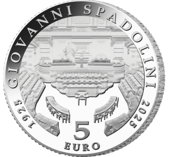 Italien 5 Euro PP 2025 - 100. Geburtstag von Giovanni Spadolini