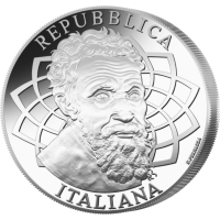 Italien 5 Euro Silber BU 2025 - 550. Jahrestag der Nascita von Michelangelo