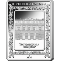 Italien 5 Euro Silber PROOF 2025 - Italienische Oper – Teatro alla Scala – Bellinis Norma