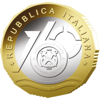 Italien 6 Euro BU 2025 - 160. Jahrestag der Hafenbehörde – Küstenwache