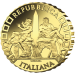 Italien 10 euro gold proof 2025 – Brunnen Italiens - Fontana dei Quattro Fiumi - Rom