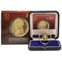 Italien 10 euro gold proof 2021 – Serie Römische Kaiser - Costantino