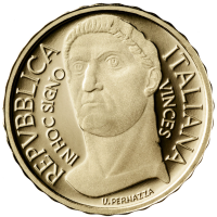 Italien 10 euro gold proof 2021 – Serie Römische Kaiser - Costantino