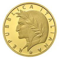 Italien 20 euro gold proof 2021 – 700. Todestag von Dante Alighieri
