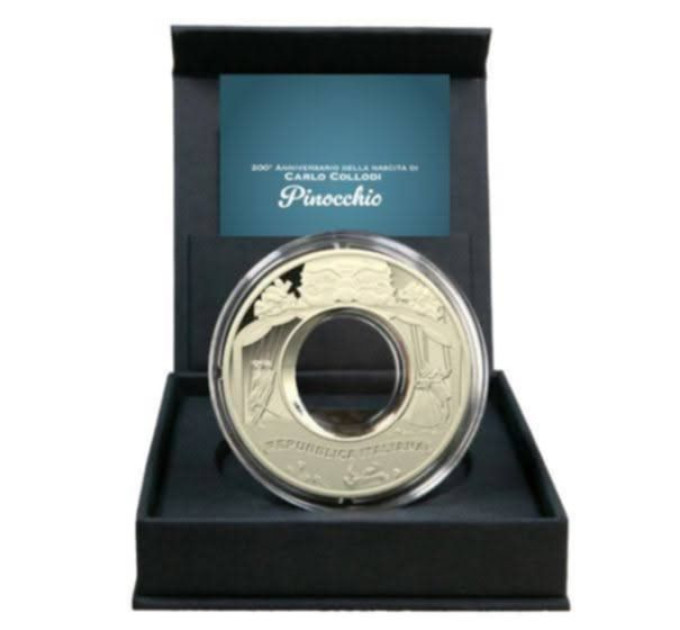 Italien 10 euro Proof 2026 – 200. Jahrestag der Geburt von Carlo Collodi