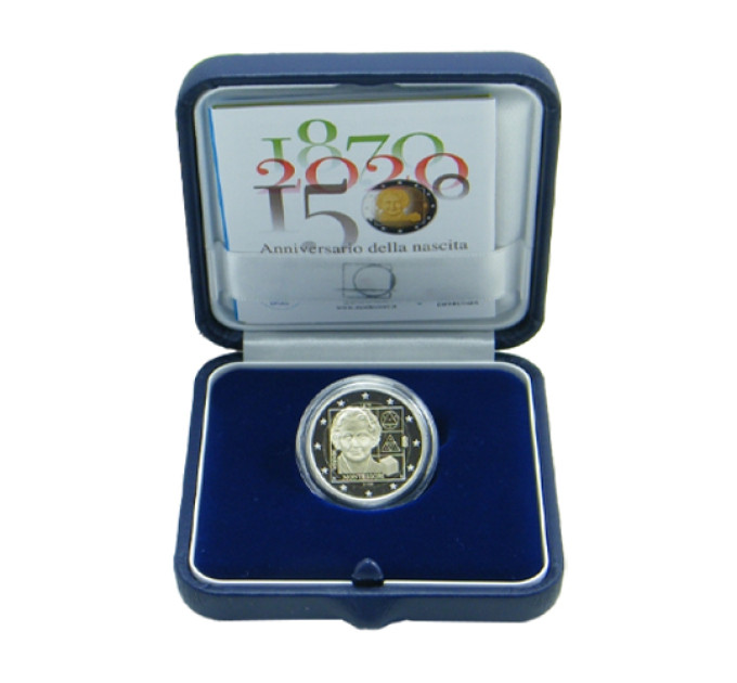 Italien 2 euro proof 2020 – Maria Montessori