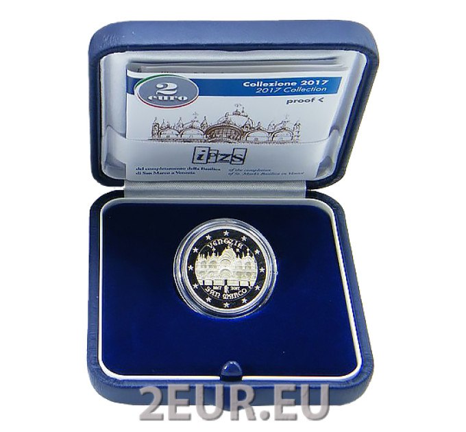 Italien 2 euro proof 2017 – 400 Jahre seit der Fertigstellung des Markusdoms