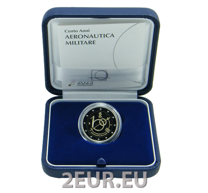 Italien 2 euro proof 2023 – 100 Jahre italienische Luftwaffe