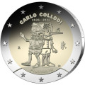 Italien 2 euro UNC 2026 – 200. Jahrestag der Geburt von Carlo Collodi