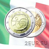 Italien 2 euro UNC 2009 - 10 Jahre Euro