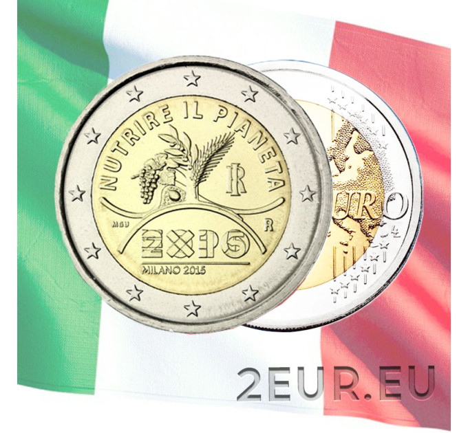 Italien 2 euro UNC 2015 - EXPO Milano
