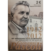 Italien 2 Euro BU 2012 - 100 JAHRE TOD VON GIOVANNI PASCOLI
