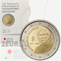 Italien 2 euro BU 2023 – 150. Todestag von Alessandro Manzoni
