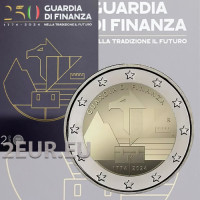 Italien 2 euro BU 2024 – 250 Jahre Finanzschutz