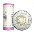 Lettland 2 Euro UNC rollen 2015 – 30 Jahre EU-Flagge