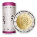 Lettland 2 Euro UNC rollen 2024 – Himmeli