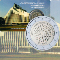 Lettland 2 Euro BU 2015 - Lettische EU-Ratspräsidentschaft 