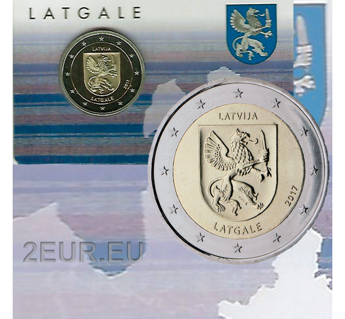 Lettland 2 euro BU 2017 - Lettgallen  