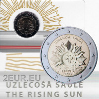 Lettland 2 euro BU 2019 - The Rising Sun  