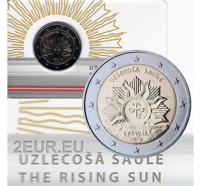 Lettland 2 euro BU 2019 - The Rising Sun  