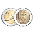 Lettland 2 Euro UNC 2025 – Sēlija